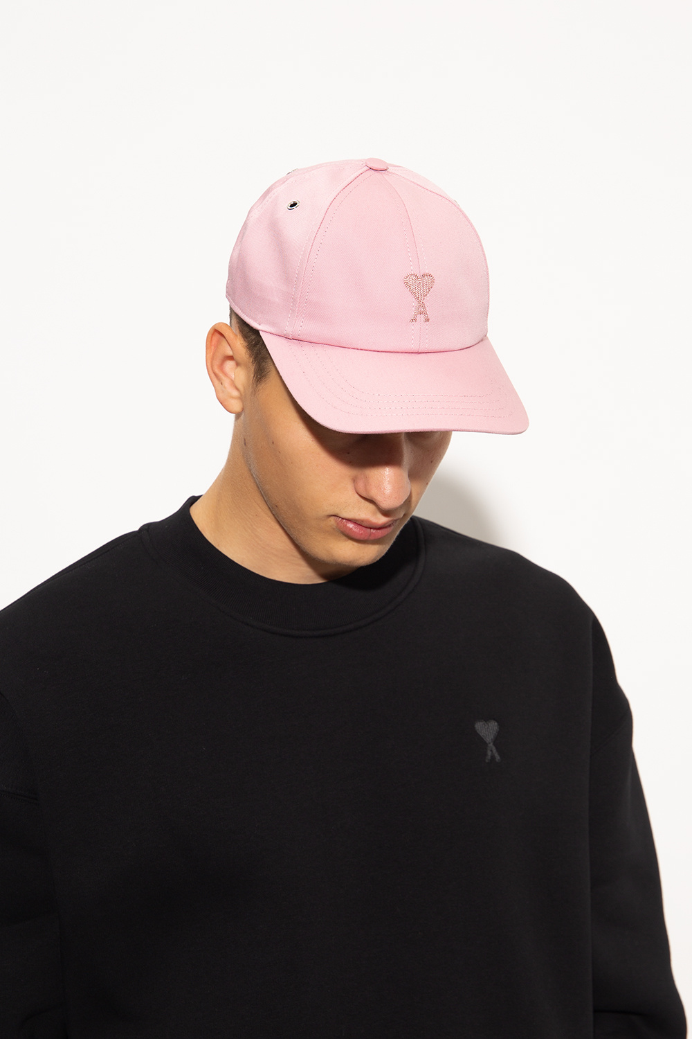 Pink Baseball cap Ami Alexandre Mattiussi - Vitkac Canada